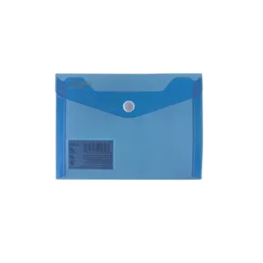 Notizbuch mit Aufdruck in A6-Breite, Opalblau